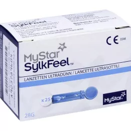 MYSTAR Sylkfeel Lanzetten 28 g, 25 ks