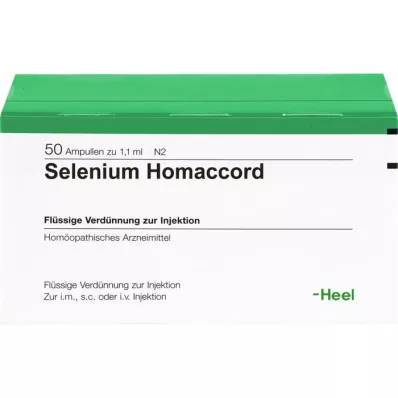 Selenium Homaccord, 50 ks
