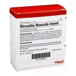 SINUSITIS Ampule Nosode Injeel, 10 ks