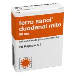 FERRO SANOL duodenální roztoč 50 mg enterosolventní tableta, 20 ks