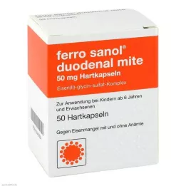 FERRO SANOL duodenální roztoč 50 mg enterosolventní tableta, 50 ks
