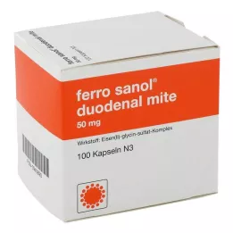 FERRO SANOL duodenální roztoč 50 mg enterosolventní tableta, 100 ks