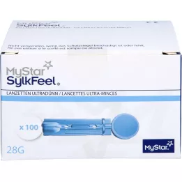MYSTAR Lancety SylkFeel 28 G, 100 ks