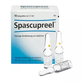 SPASCUPREEL Ampule, 10 ks