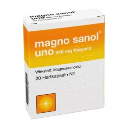 MAGNO SANOL uno 245 mg tobolky, 20 ks