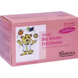 SIDROGA Bio Childrens Fruit Tea Filter Bag, 20x1,5 g