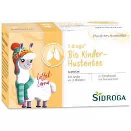 SIDROGA Bio Childrens Hust Tea Filter Bag, 20x1,5 g
