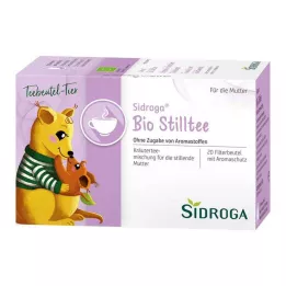 SIDROGA Bio filtrační sáčky na kojení čaje, 20X1,5g