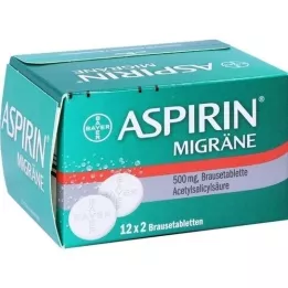 ASPIRIN MIGRÄNE Šumivé tablety, 24 ks