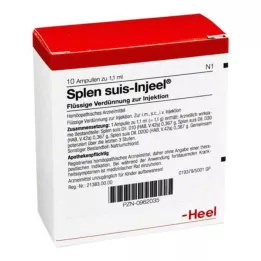 SPLEN Suis Injeel Ampules, 10 ks