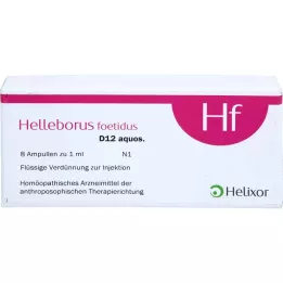 HELLEBORUS FOETIDUS aquos. D 12 ampulí, 8X1 ml