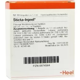 STICTA INJEEL ampules, 10 ks