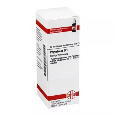 PHYTOLACCA D 1 ředění, 20 ml