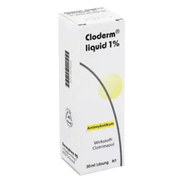 CLODERM Kapalina 1 %, 30 ml
