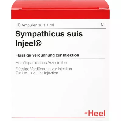 SYMPATHICUS SUIS Injeel ampules, 10 ks SYMPATHICUS SUIS Injeel ampules, 10 ks