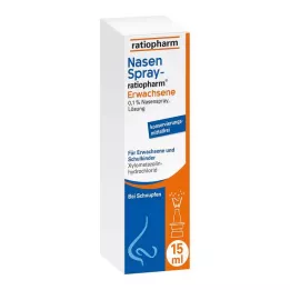 NASENSPRAY-ratiopharm Dospělí bez konzervačních látek, 15 ml