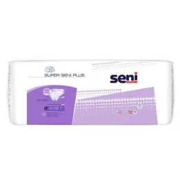 Super Seni velikost 1 Small Plus Diesp v noci pro dospělé, 30 ks