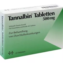 TANNALBIN tablety, 20 ks