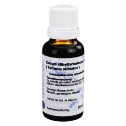 TARTARUS EMETICUS D 4 Ředění, 20 ml