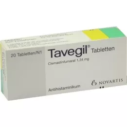 Tavegil Tablety, 20 ks