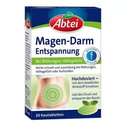ABTEI Tablety pro relaxaci trávicího traktu, 20 ks
