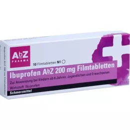 IBUPROFEN Abbey 200 mg filmové tablety, 10 ks