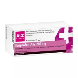IBUPROFEN AbZ 200 mg potahované tablety, 50 ks