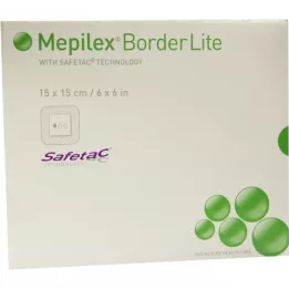 Mepilex Border Lite Foam Association 15x15 cm sterilní, 5 ks