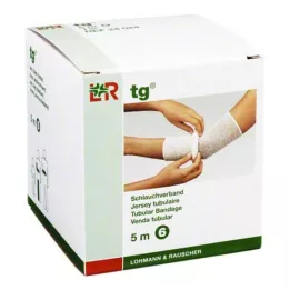 TG Trubkový obvaz vel. 6 5 m bílý, 1 ks
