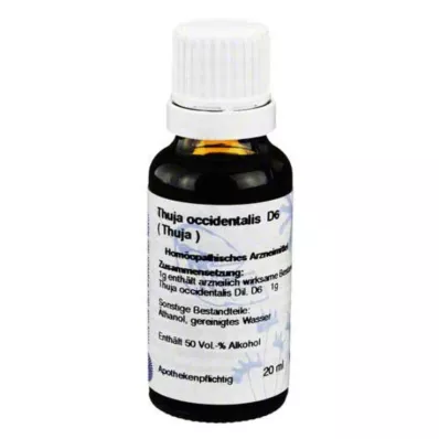 THUJA D 6 Ředění, 20 ml