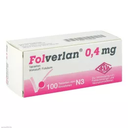 FOLVERLAN 0,4 mg tablety, 100 ks