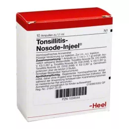 TONSILLITIS Nosode Injeel Ampules, 10 ks
