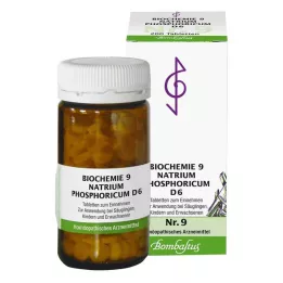 BIOCHEMIE 9 tablety sodného fosforikum d 6, 200 ks
