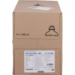 STEROFUNDIN ISO Ecoflac Plus infuzní roztok, 10X1000 ml