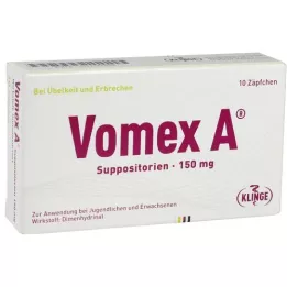 VOMEX A 150 mg doplňky, 10 ks