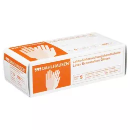 HANDSCHUHE Latexový nepudrovaný velikost S, 100 kusů