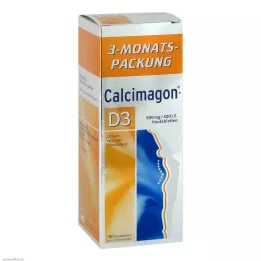 CALCIMAGON D3 žvýkací tablety, 180 ks