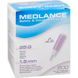 bezpečnostní lancetyMEDLANCE plus Lite 25 G, 200 ks