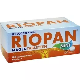 RIOPAN Tablety žaludku máty 800 mg žvýkací tablety, 100 ks