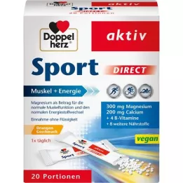 DOPPELHERZ Sport DIRECT Vitaminy+minerály, 20 ks