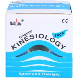 NASARA Kinesiotape 5 cmx5 m modrý, 1 kus