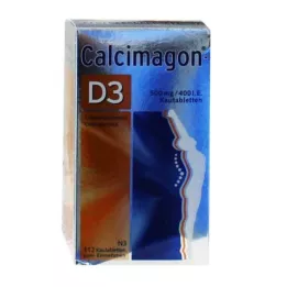 CALCIMAGON D3 žvýkací tablety, 112 ks