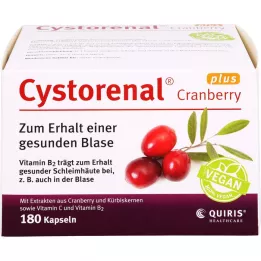 Cystorenal Cranberry Plus, 180 ks