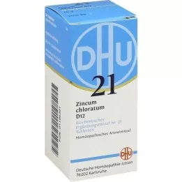 BIOCHEMIE DHU 21 Zincum chloratum D 12 tablet, 80 ks