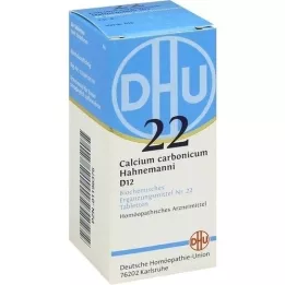 BIOCHEMIE DHU 22 tabletů vápníku Carbonicum D 12, 80 ks
