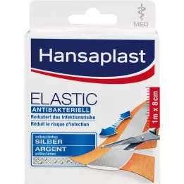 Hansaplast MED elastické 1mx8cm sekce, 10 ks