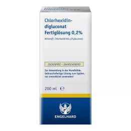 CHLORHEXIDINDIGLUCONAT Roztok připravený k použití 0,2 %, 200 ml