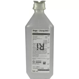 RINGER LÖSUNG DAB 7 Plast, 500 ml