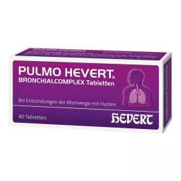 PULMO HEVERT Tablety Bronchiálního komplexu, 40 ks