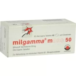 MILGAMMA Mono 50 zakryté tablety, 60 ks